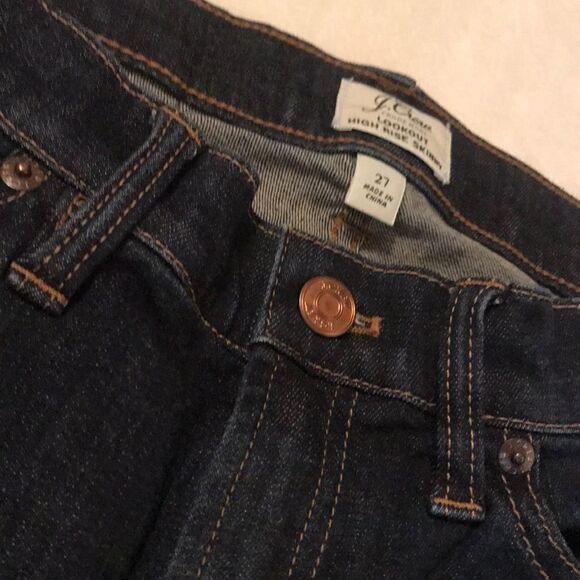 J. Crew Lookout High Rise Skinny Jeans - Size 27 - Picture 6 of 12